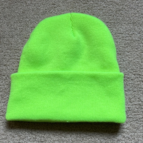 Neon yellow toque - Picture 2 of 8